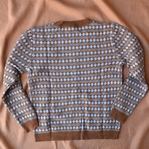 Jacquard Sweater - Lambswool - Amber (2-12y+)