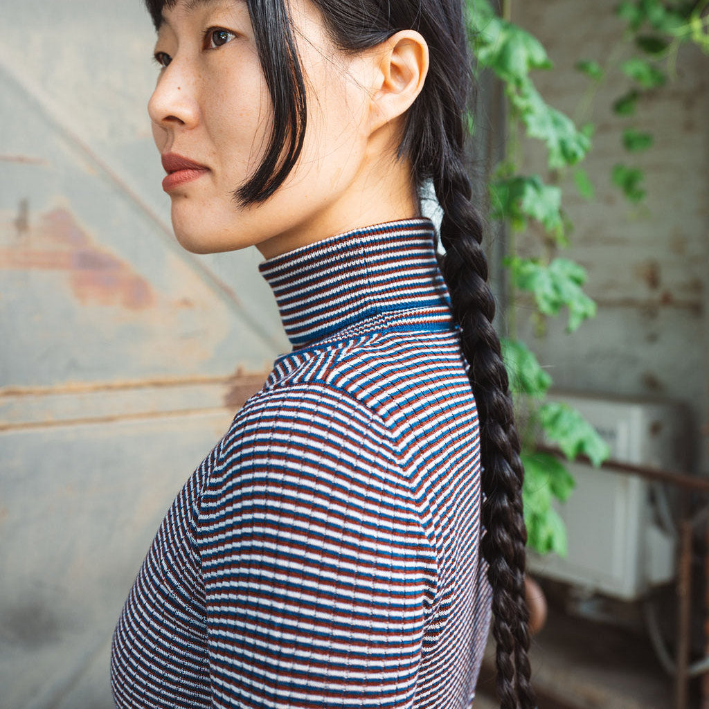 Child’s Rollneck Fine Rib Sweater - 100% Merino - Multi (2-12y+) *Returning 2026