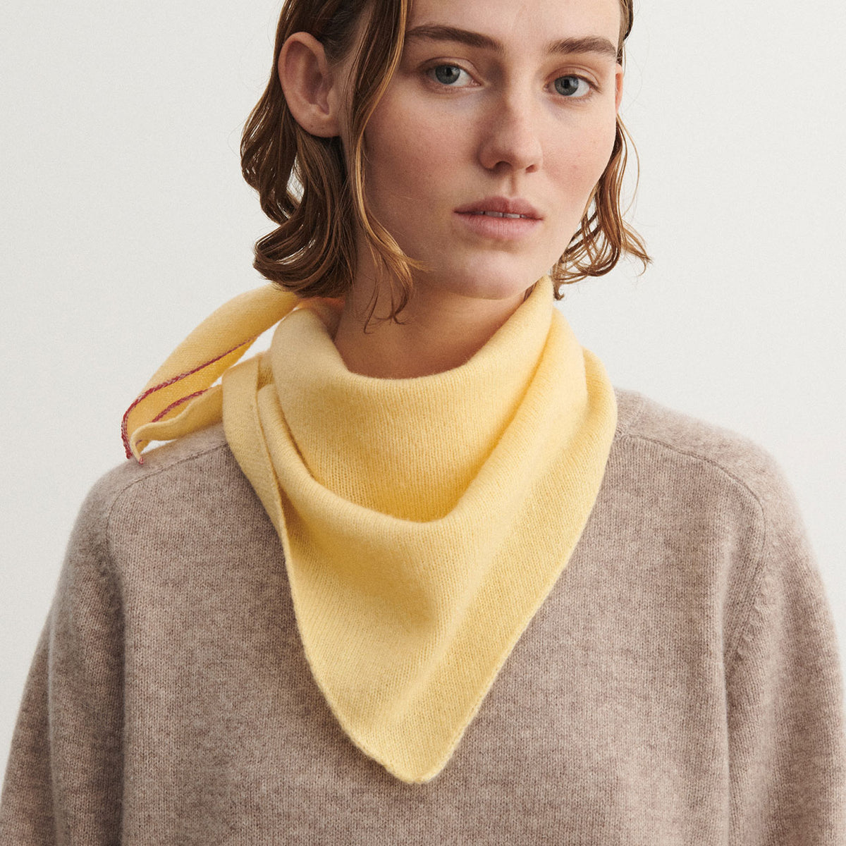 Women's Bandana Scarf - 100% Lambswool *Arriving 2026