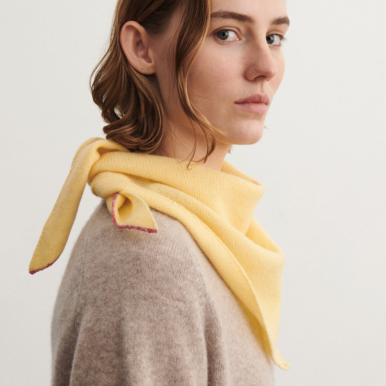 Women's Bandana Scarf - 100% Lambswool *Arriving 2026