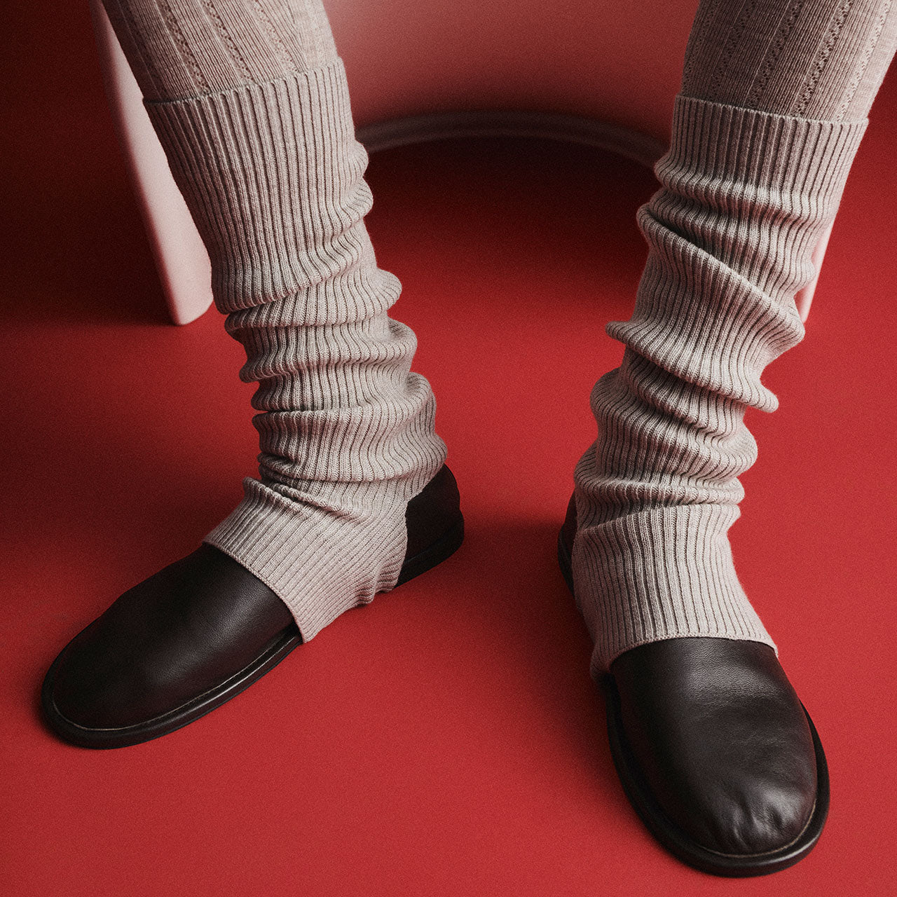 Women's Fine Rib Legwarmers - 100% Merino *Arriving 2026