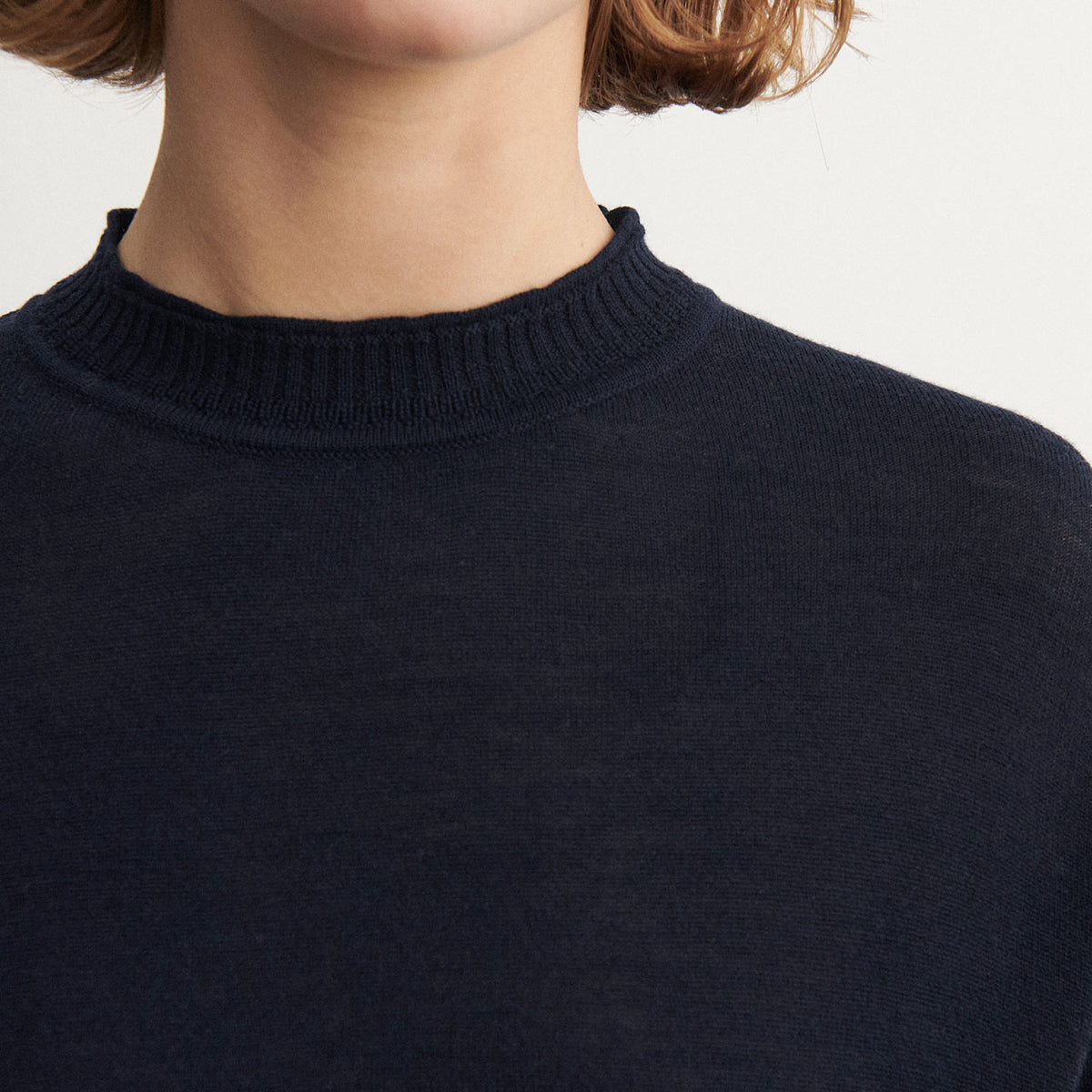 Women's Long Sleeve Top - 100% Merino - Dark Navy (S-L) *Arriving 2026