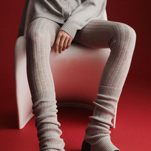 Women's Pointelle Leggings - 100% Merino - Black (S-L) *Arriving 2026