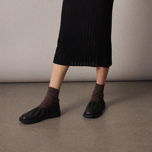 FUB Merino Wool Socks - Thick Melange Knit (Adults)