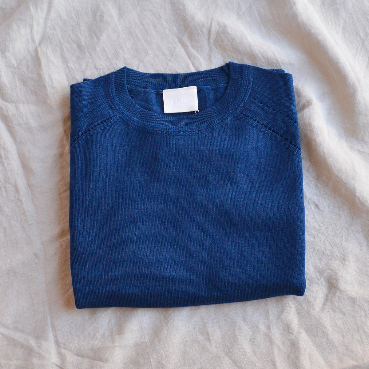 Women's Light Sweater - 100% Merino - Pond Blue (S, M, L)