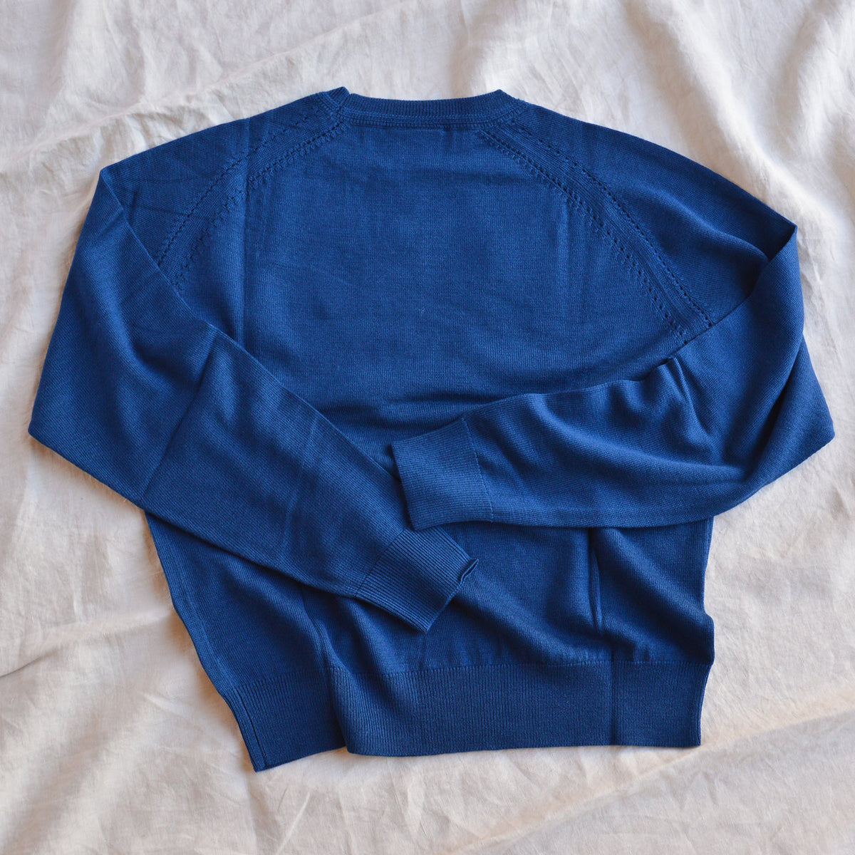 Women's Light Sweater - 100% Merino - Pond Blue (S, M, L)