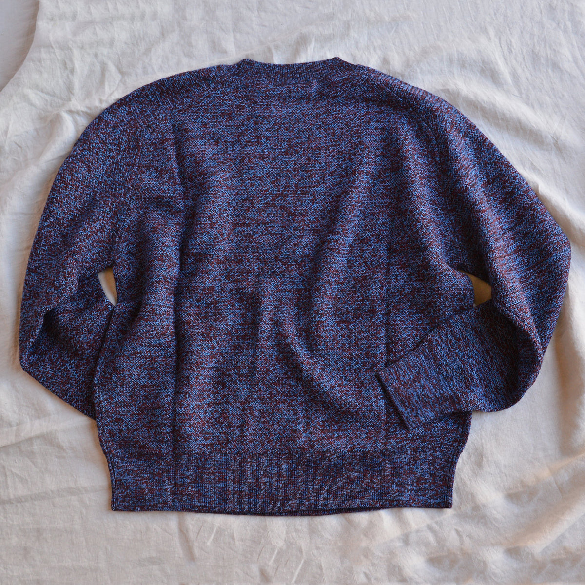 Women's Melange Sweater - 100% Merino - AW25 Deep Sky (S, M, L)