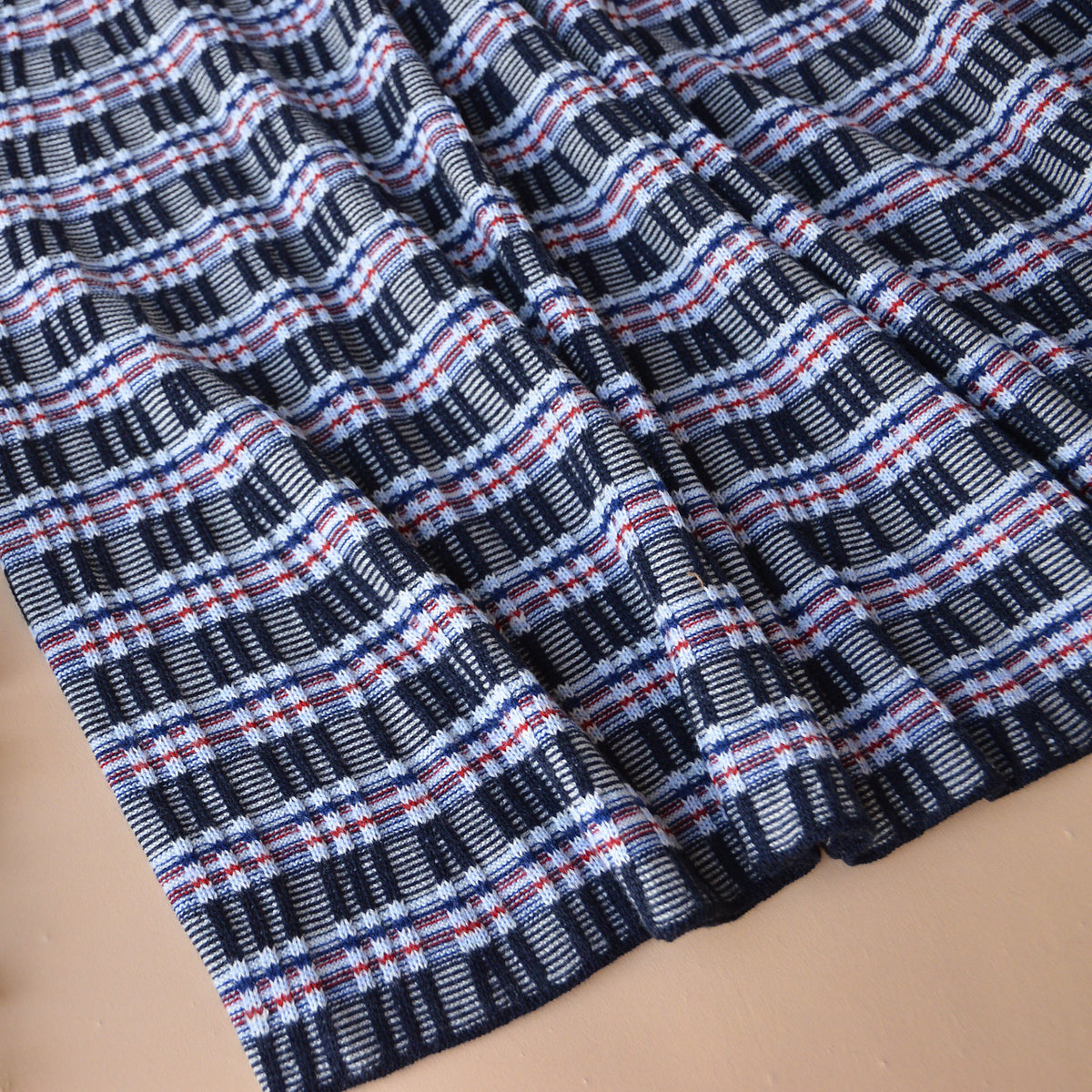 Women's Jacquard Rib Skirt in 100% Merino AW24 (XS) *Last ones