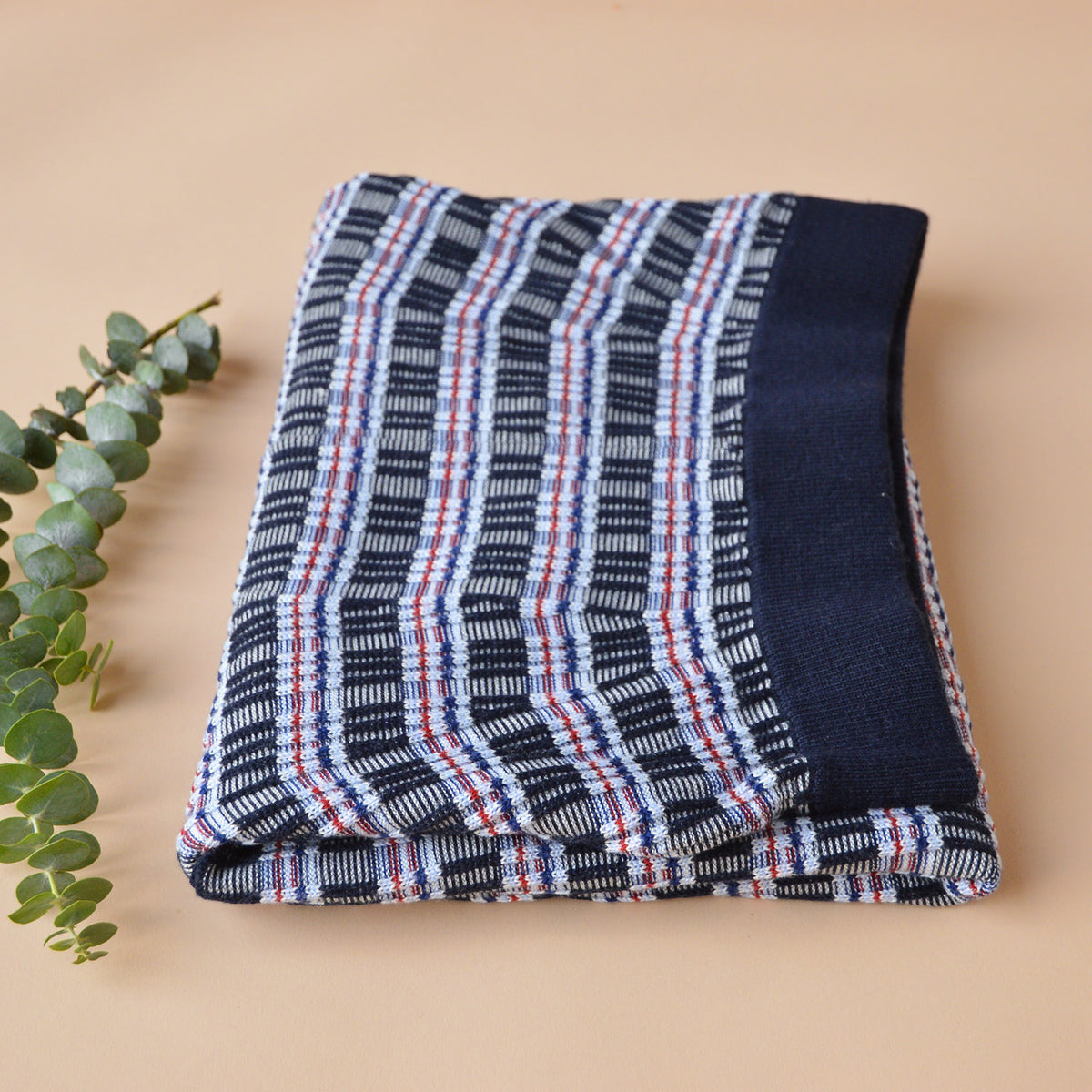 Women's Jacquard Rib Skirt in 100% Merino AW24 (XS) *Last ones