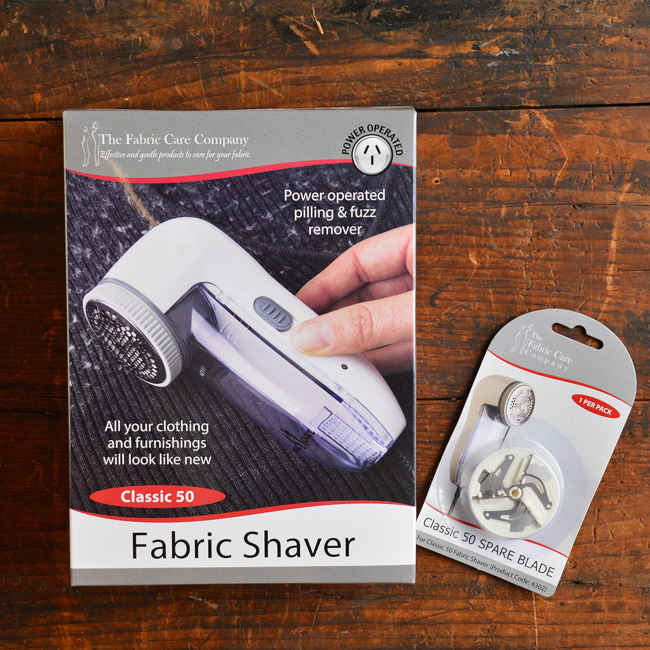 Replacement Blades for The Classic 50 Fabric Shaver