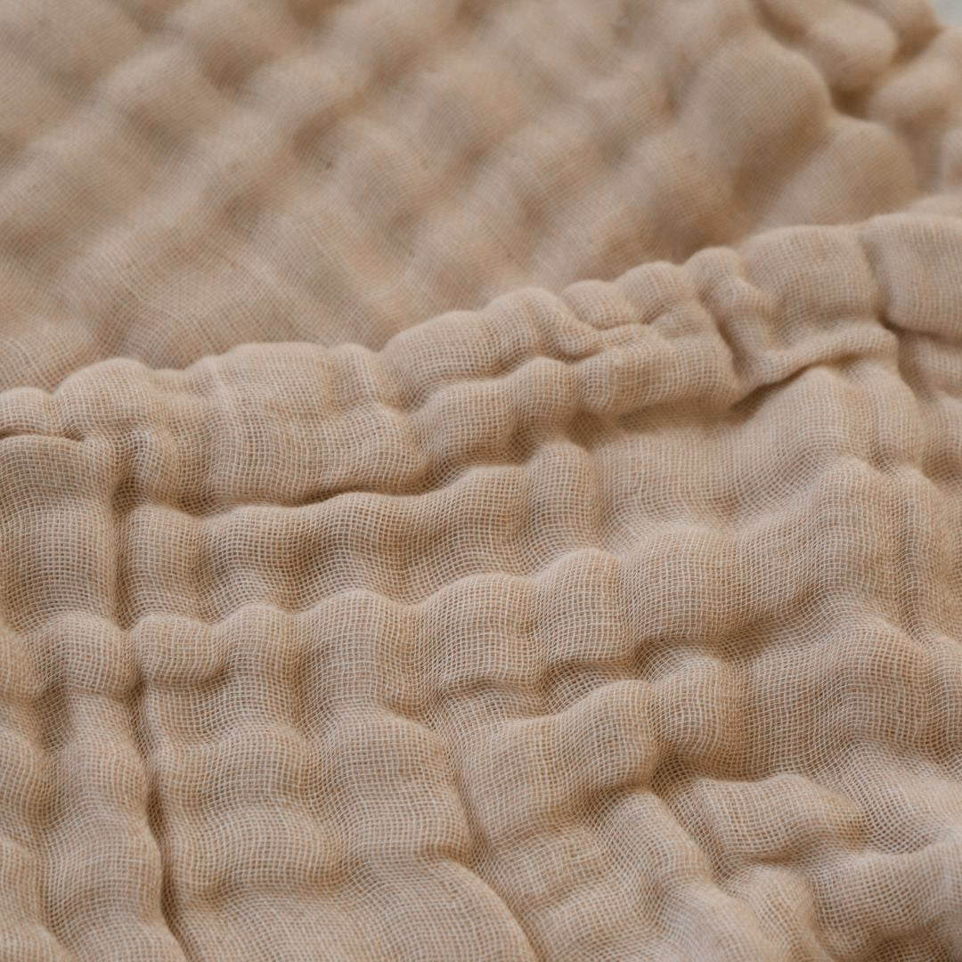 Muslin Wrap - Undyed Organic Cotton (100x100cm)