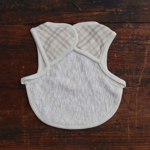 Baby Bibs - Undyed Organic Cotton (2 pack)