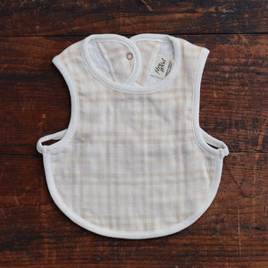 Baby Bibs - Undyed Organic Cotton (2 pack)