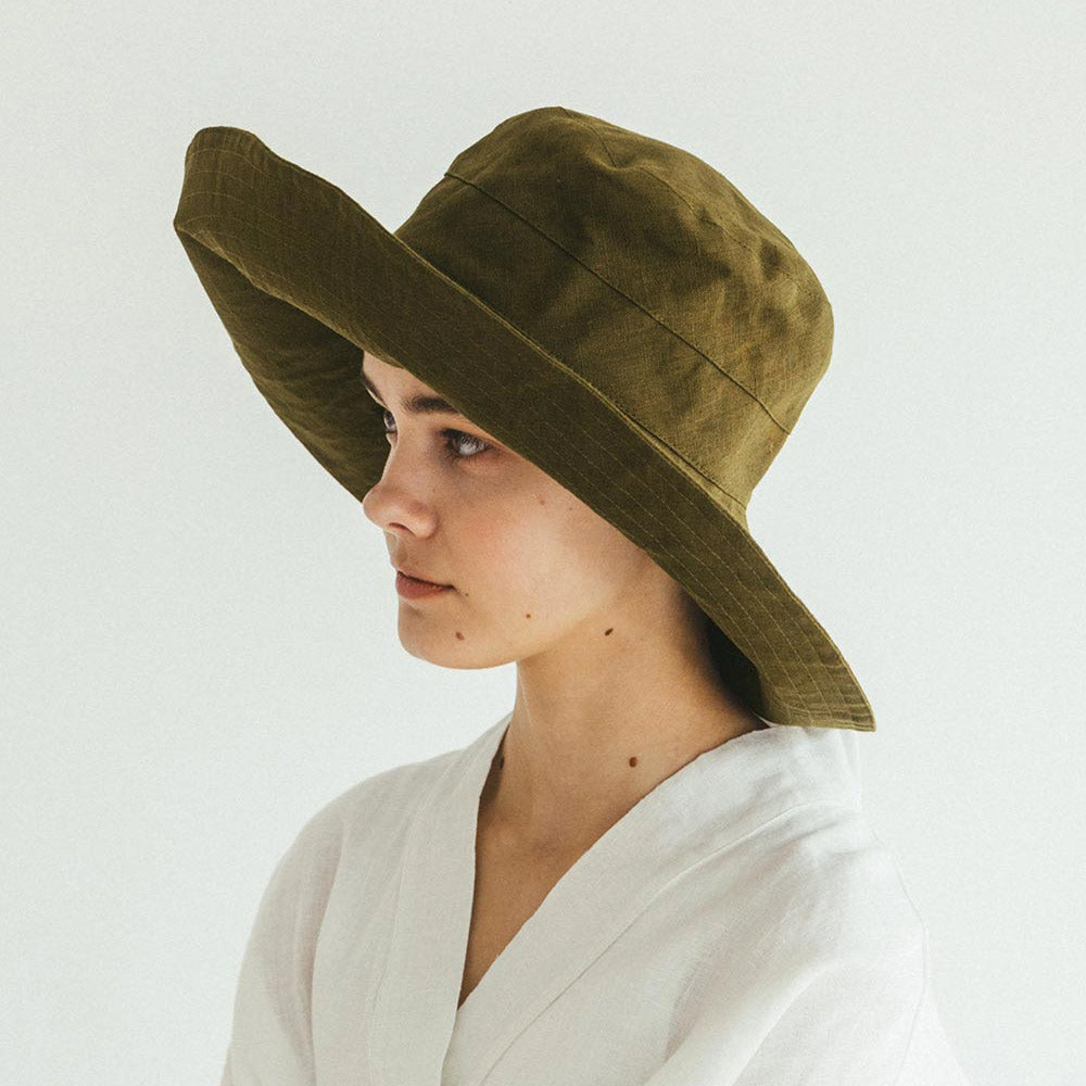 Atlin Linen Sun Hat (Women)