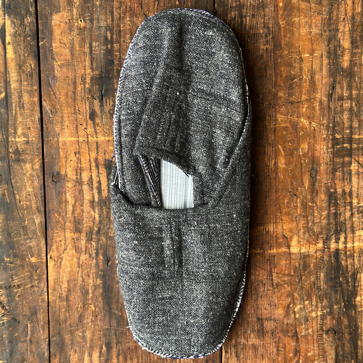 Japanese wool top slippers
