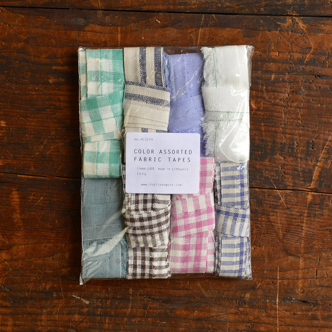 100% Linen Remnant Selvage Tapes (100g)