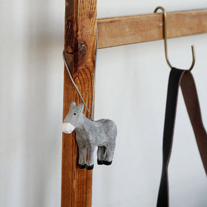Handcrafted Paper Mache Animal Ornaments