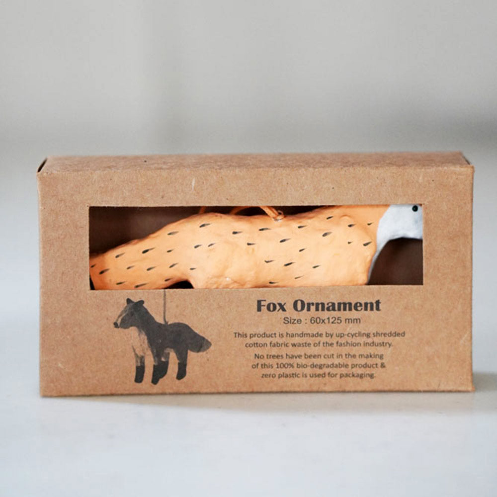 Handcrafted Paper Mache Animal Ornaments