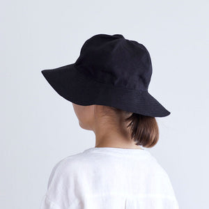 Cree Linen Sun Hat - Black (Women)