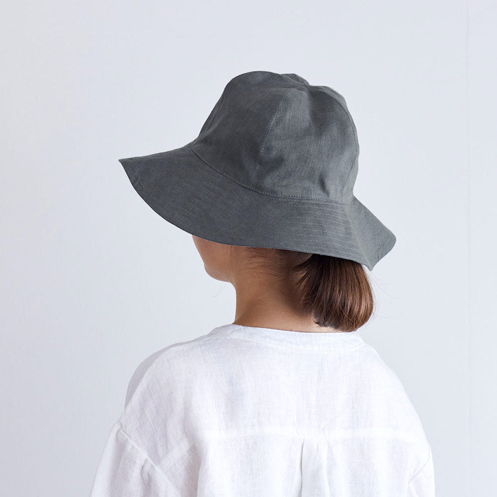 Cree Linen Sun Hat - Grey (Women)