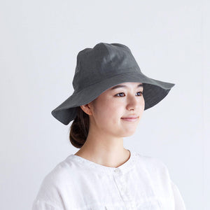 Cree Linen Sun Hat - Grey (Women)