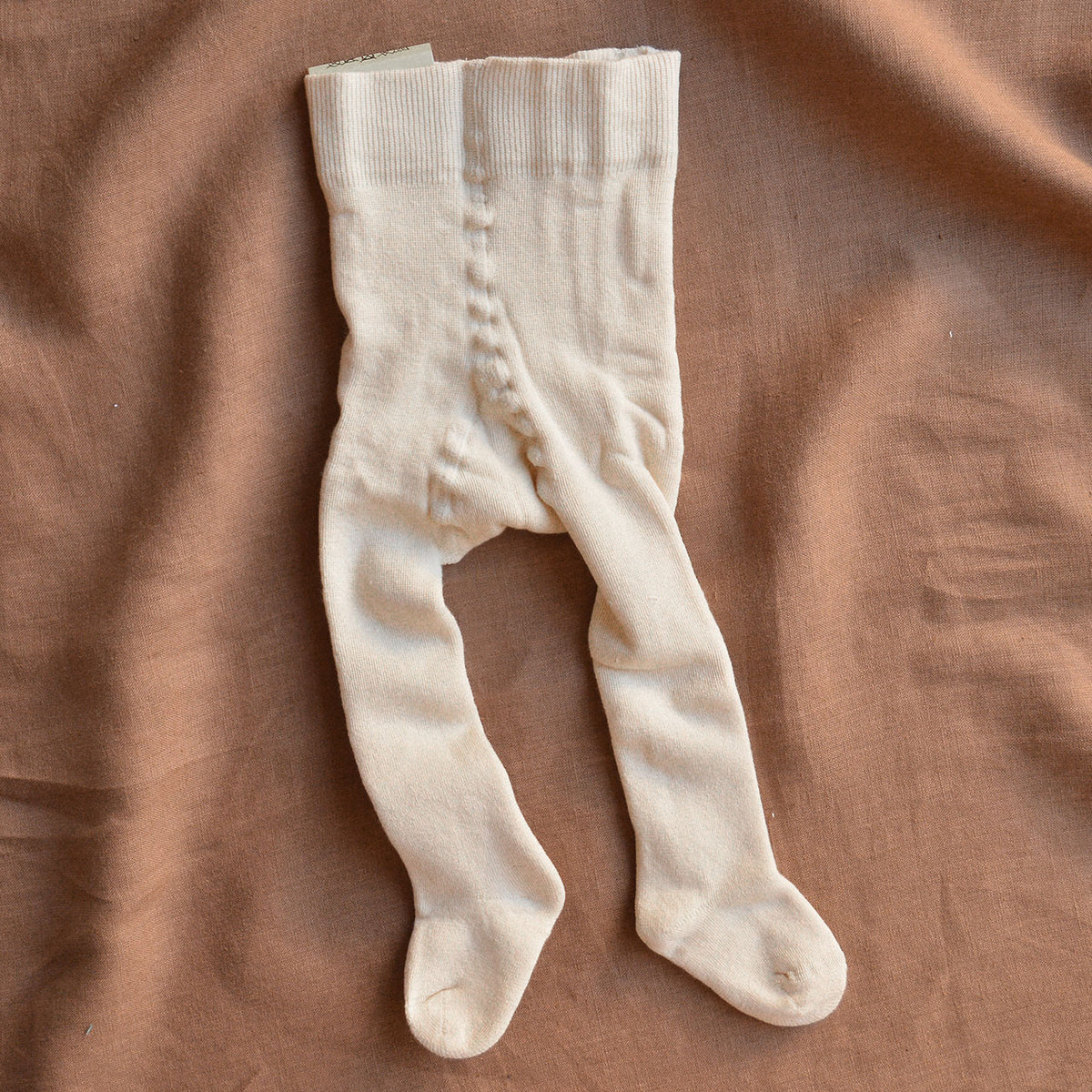 Baby Tights with Plush Terry Lining - Organic Cotton (0-24m)