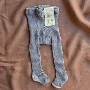 Thick Knit Rib Baby Tights - 100% Organic Wool (0-24m)