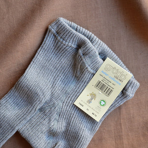 Thick Knit Rib Baby Tights - 100% Organic Wool (0-24m)