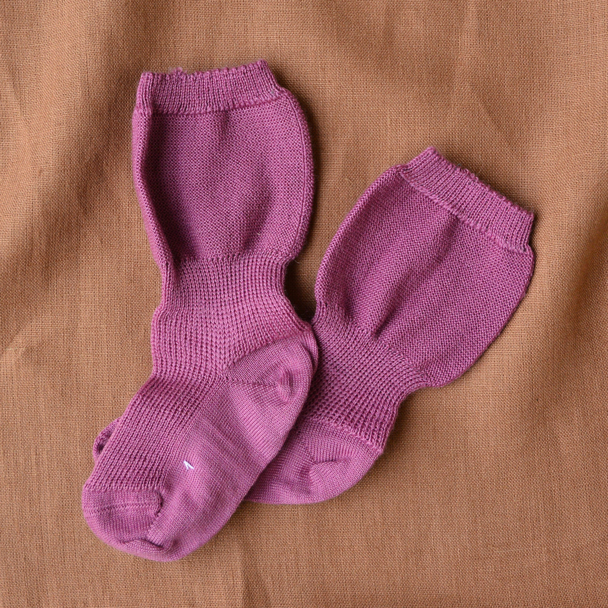 100% Organic Wool Baby Socks (0-3y)