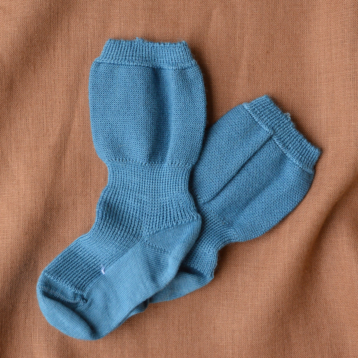100% Organic Wool Baby Socks (0-3y)