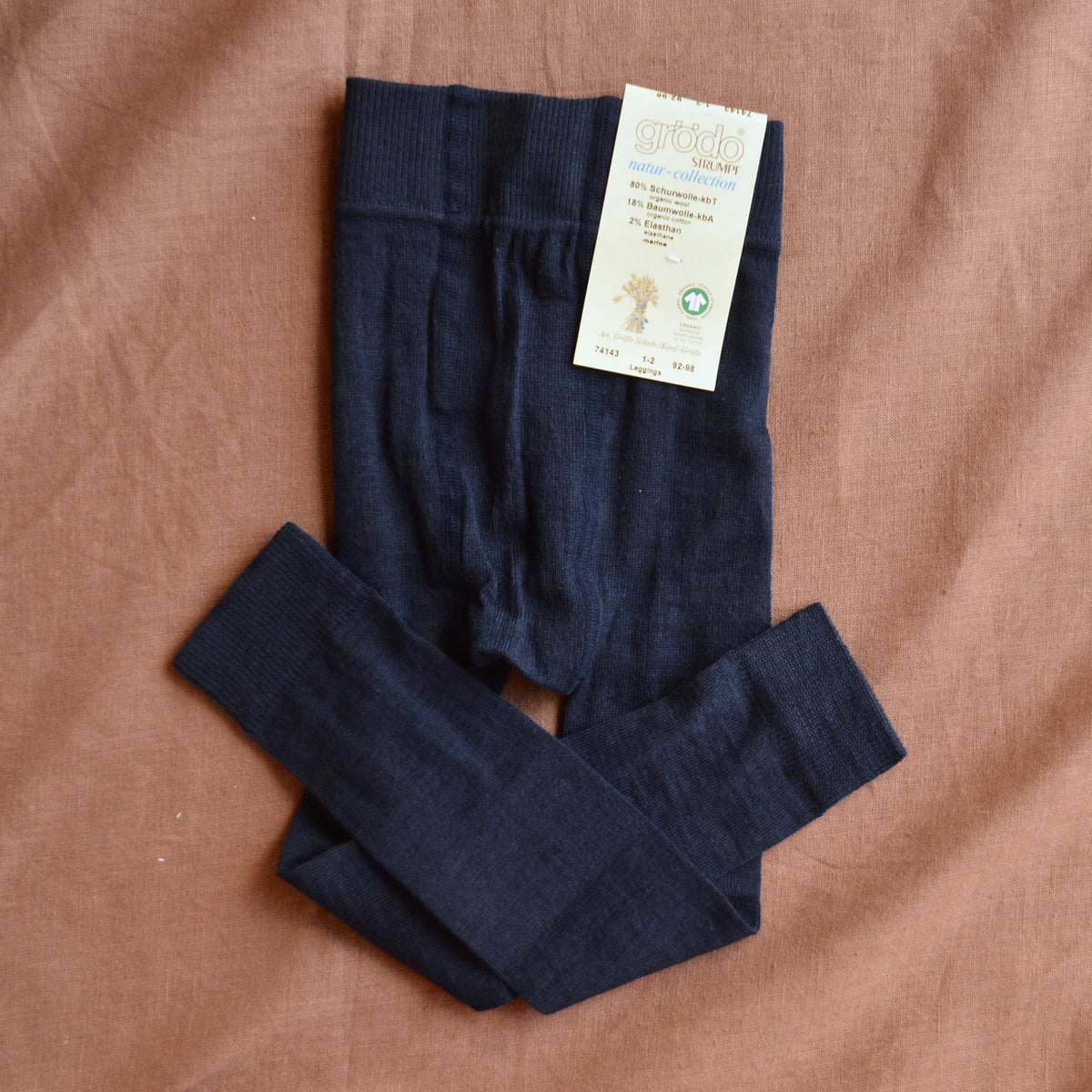 Child's Footless Tights - Organic Wool/Cotton (1-8y) *Restocking 2026