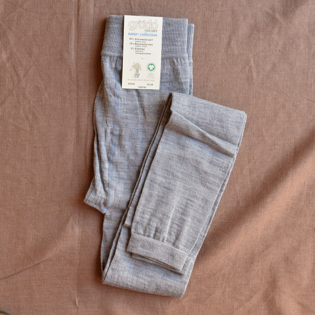 Women's Footless Tights - Organic Wool/Cotton
