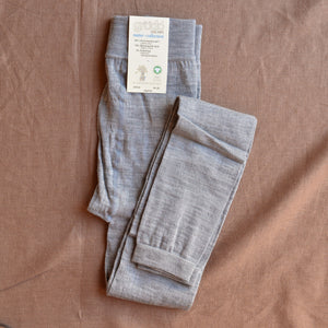 Women's Footless Tights/Leggings - Organic Wool/Cotton