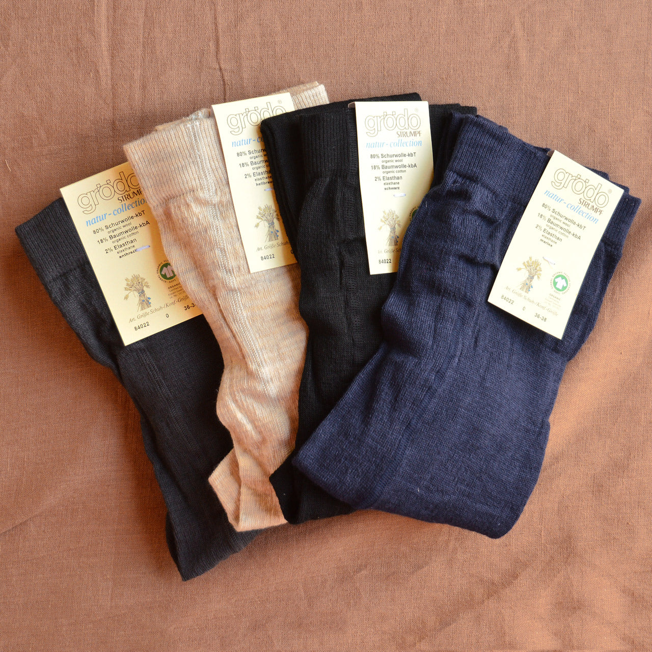 Women's Tights - Organic Wool/Cotton