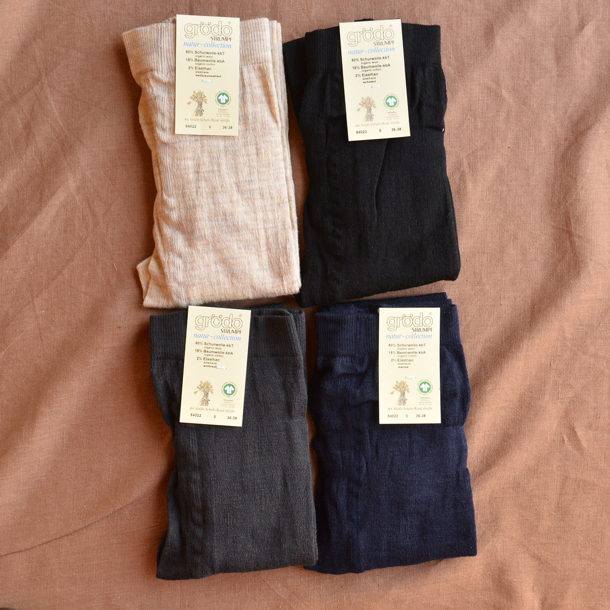 Women's Tights - Organic Wool/Cotton