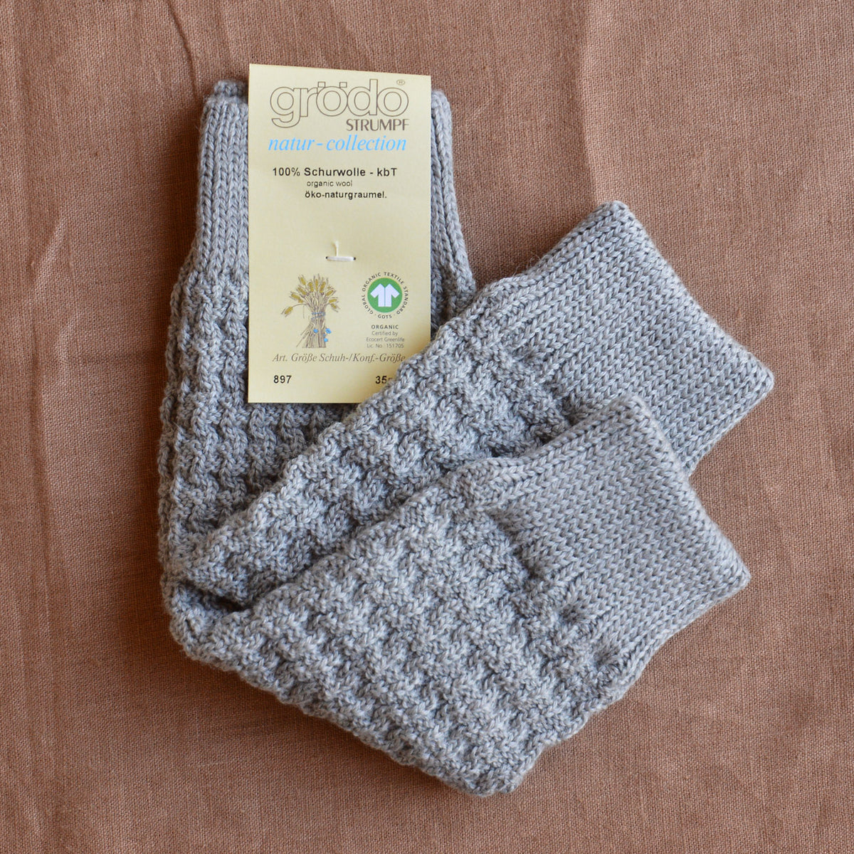 Structure Knit Legwarmers - 100% Organic Wool (Kids-Women) *Returning 2026