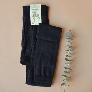 Women's Footless Tights/Leggings - Organic Wool/Cotton