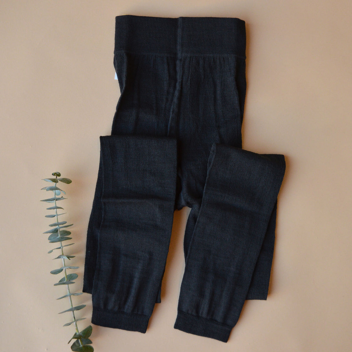 Women's Footless Tights - Organic Wool/Cotton