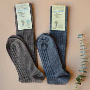 Adults Kneehigh Socks in Organic Wool/Cotton (37-42)