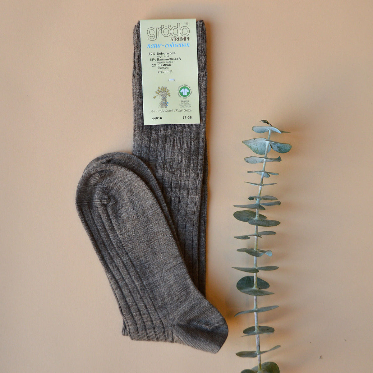 Adults Kneehigh Socks in Organic Wool/Cotton (37-42) *Returning 2026