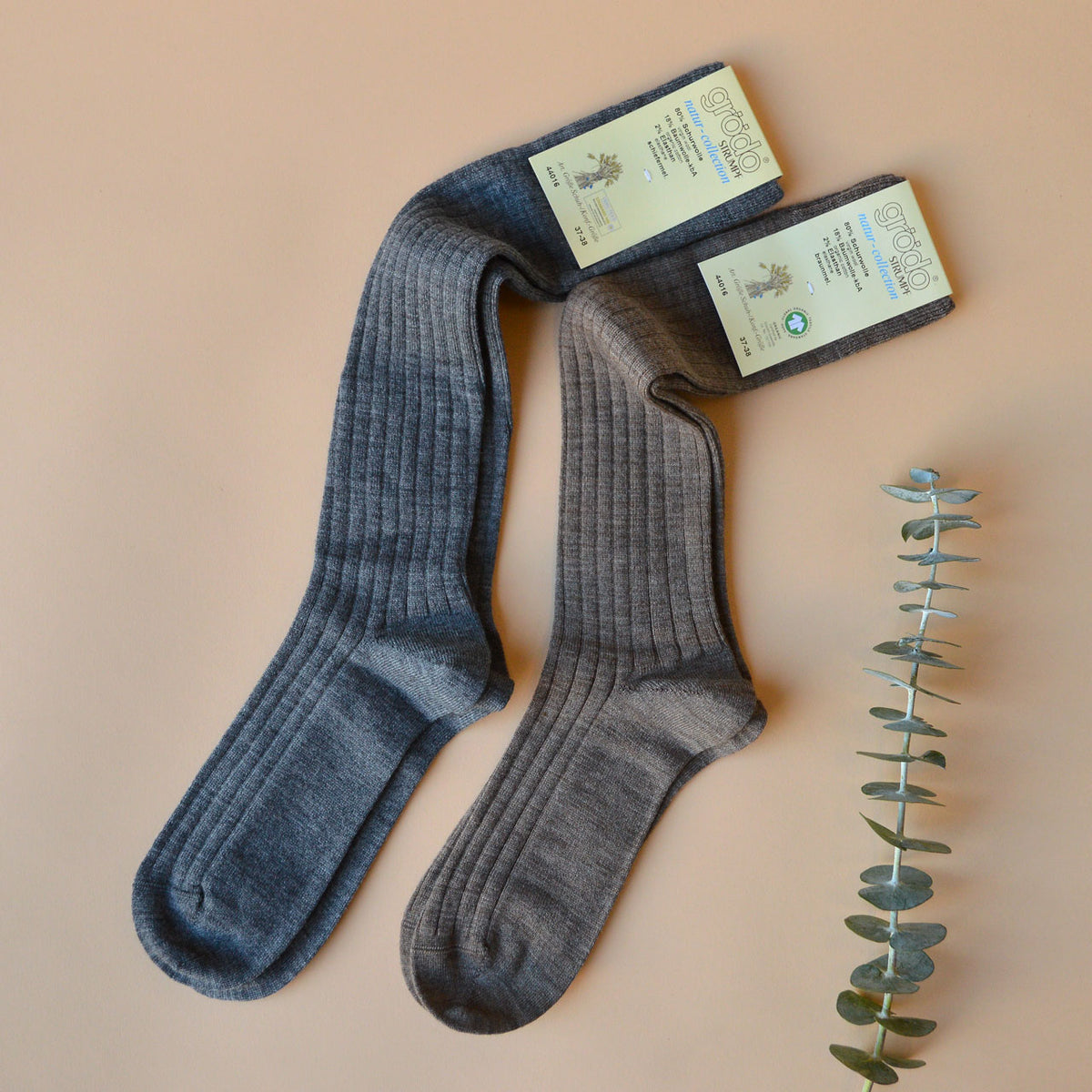 Adults Kneehigh Socks in Organic Wool/Cotton (37-42) *Returning 2026