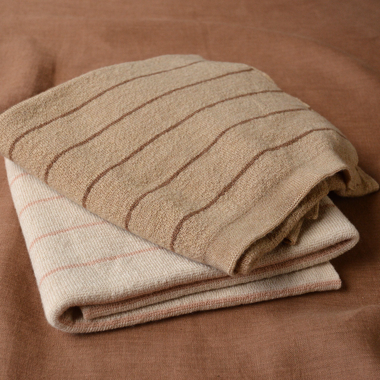 Harry Baby Blanket - 100% Merino Wool - Stripes (75x90cm)