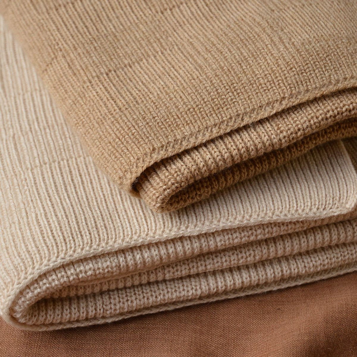 Hvid Ivy Baby Blanket - 100% Merino Lambswool (95x70cm)