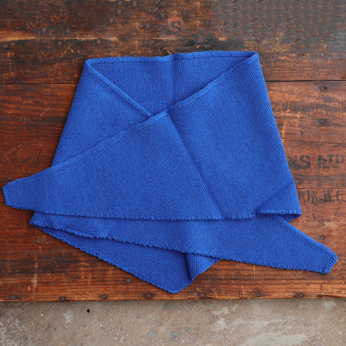 Josephina Triangle Scarf - 100% Merino Wool (Child-Adult)