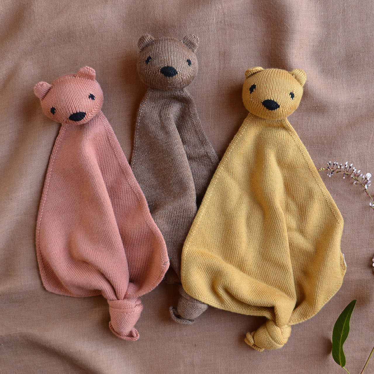 Teddy Tokki Baby Comforter - 100% Merino Wool