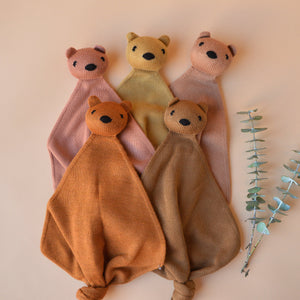 Teddy Tokki Baby Comforter - 100% Merino Wool