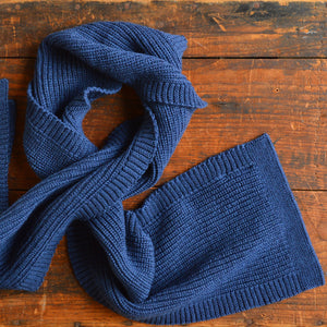 Gustave Long Scarf - 100% Merino Wool (Child-Adult)