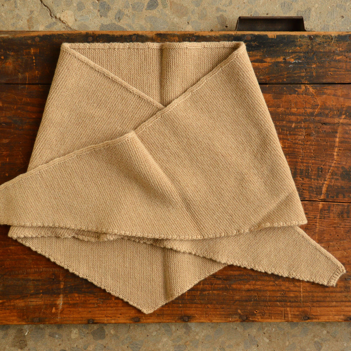 Josephina Triangle Scarf - 100% Merino Wool (Child-Adult)