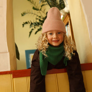 Josephina Triangle Scarf - 100% Merino Wool (Child-Adult)