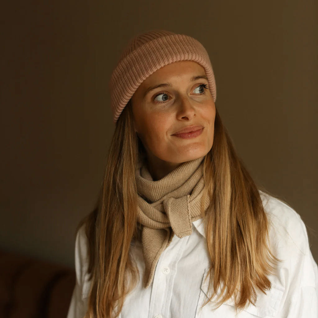 Josephina Triangle Scarf - 100% Merino Wool (Child-Adult)